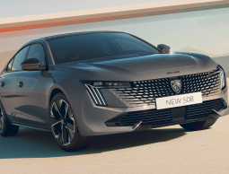 Nouvelle Peugeot 508 grise pour les professionnels